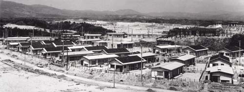 昭和40年 大阪府津雲台住宅(現在の千里ニュータウン)